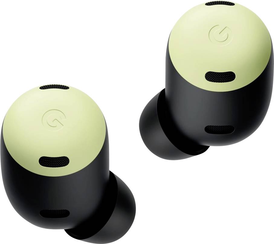 Google Pixel Buds Pro In Ear Kopfhörer Kabellos, Bluetooth® Stereo Zitrone, Gelbgrün Noise Cancelling, Mikrofon-Rauschun...