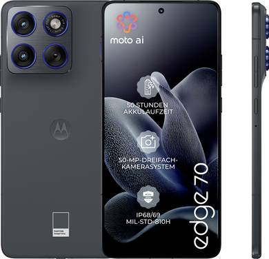 Motorola Edge 70 512GB Grey 6.7- EU 5G (12GB) Android