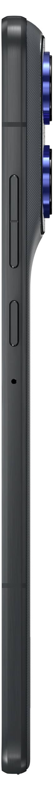 AI-gesteuerte App präsentiert Funktionen auf einem Smartphone-Bildschirm: 'Merken', 'Was gibt es Neues?', 'Achtgeben', 'Magische Leinwand'.