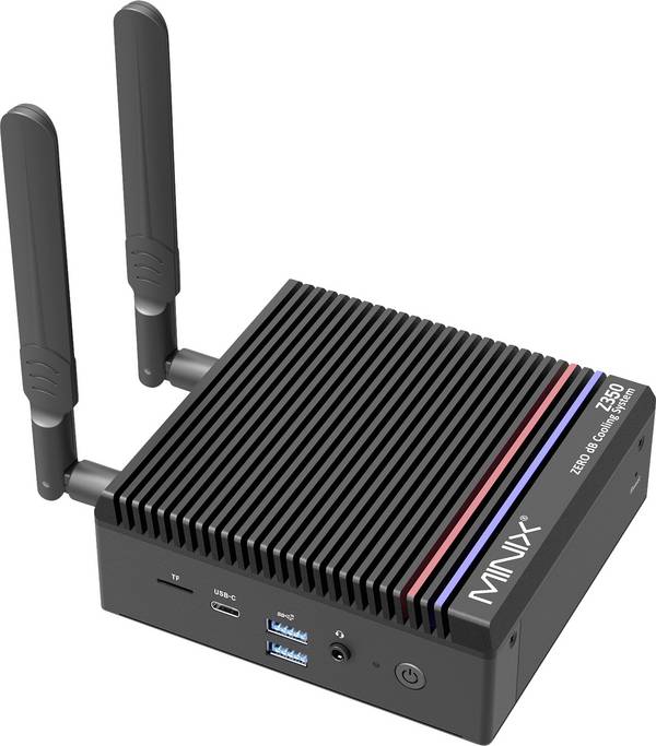 Minix Mini PC NEO Z350 ZERO db Intel® Core™ i3 N350 3.80 GHz 16 GB RAM 512 GB SSD Intel Win 11 Pro NEO Z350-0db (512GB)