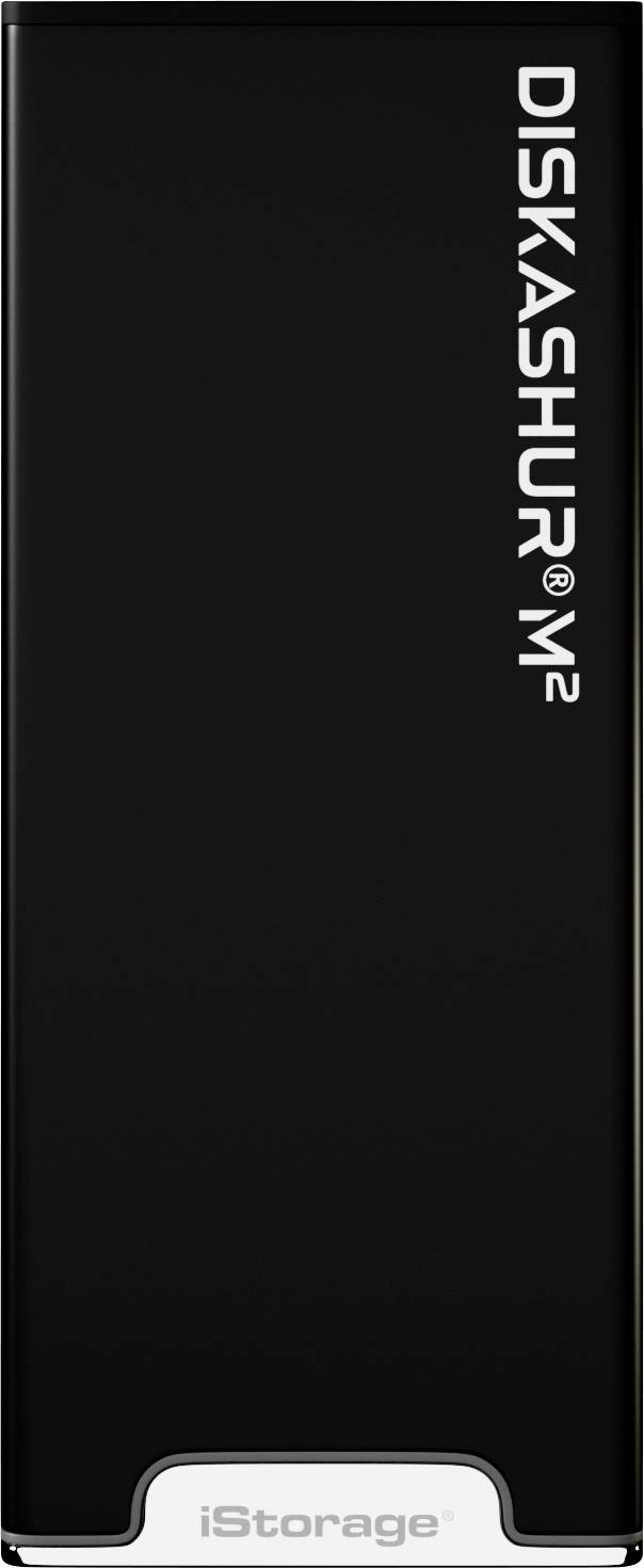 iStorage diskAshur M2 1 TB Externe Festplatte Schwarz IS-DAM2-256-1000