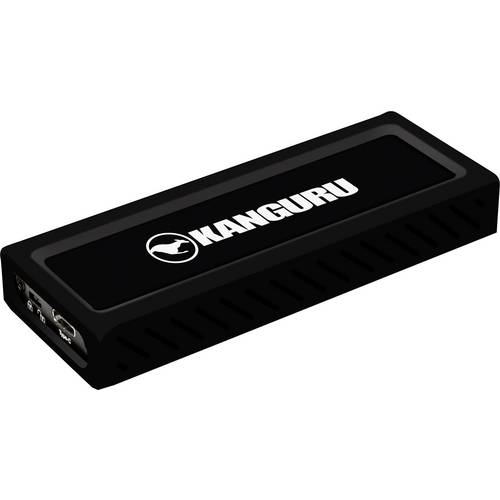 iStorage Kanguru UltraLock 2 TB Externe SSD Schwarz U3-NVMWP-2T