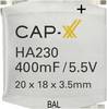 CAP-XX HA230F Super-Cap Kondensator 400 mF 5.5 V 1 St. Box