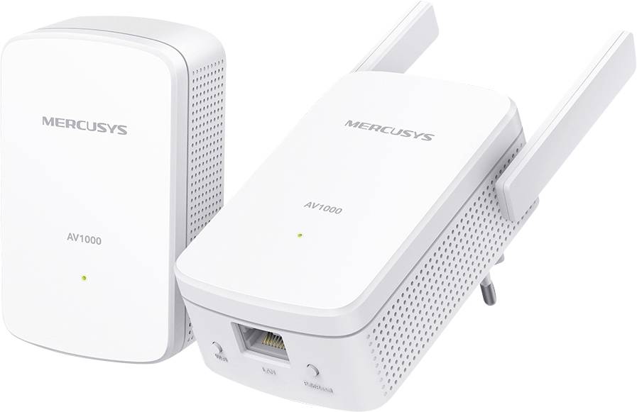 Mercusys Powerline WiFi uitbreidingsadapter MP510 KIT 1000 MBit/s
