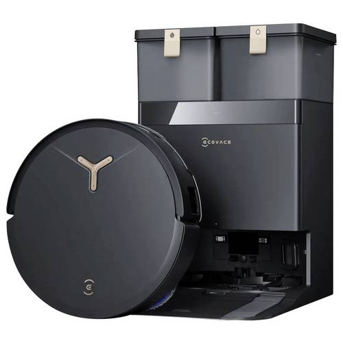 Thumbnail - ECOVACS DEEBOT T50 MAX PRO OMNI GEN 2 EU Saug-und Wischroboter Schwarz, Gold