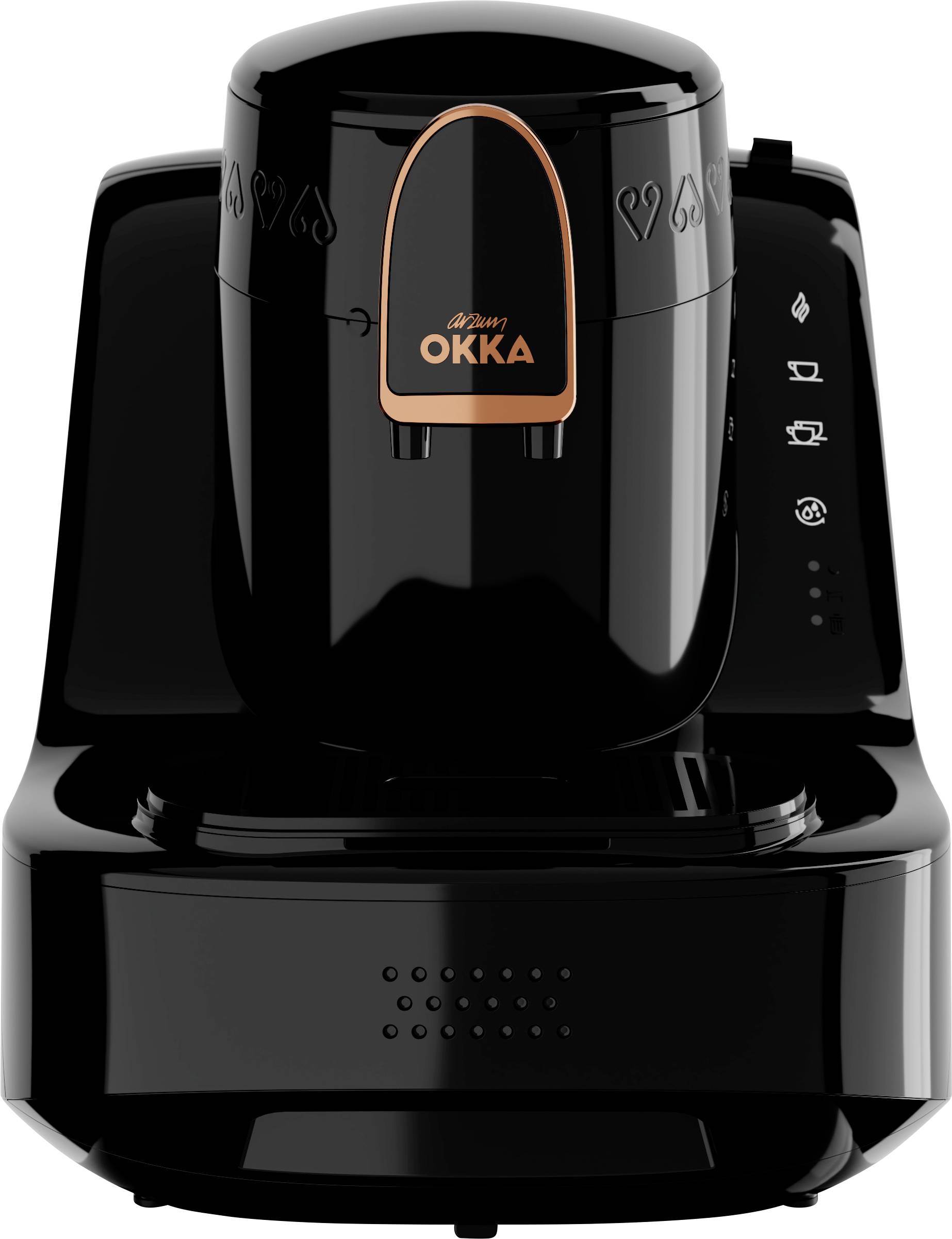 Arzum OKKA ELIT Mokka-koffieautomaat Zwart, Brons