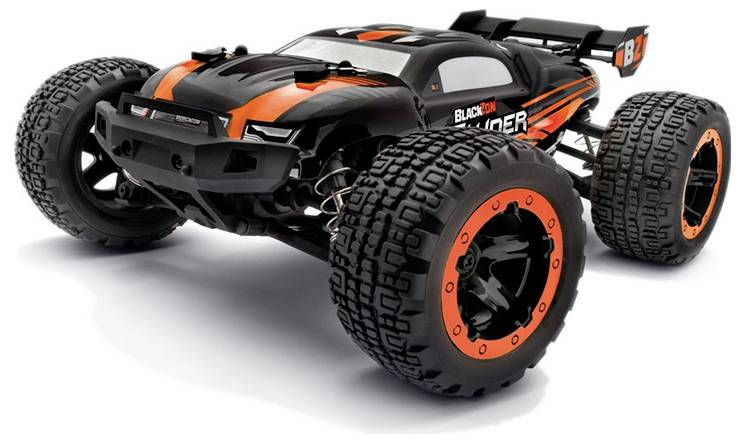 Blackzon Schwarz/Rot Brushed 1:16 RC Modellauto Elektro Monstertruck Allradantrieb (4WD) 2,4 GHz