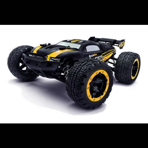 Blackzon Gelb Brushed 1:16 RC Modellauto Elektro Monstertruck Allradantrieb (4WD) 2,4 GHz
