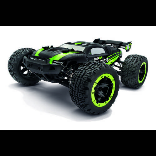 Blackzon Grün Brushless 1:16 RC Modellauto Elektro Monstertruck Allradantrieb (4WD) 2,4 GHz Inkl. Akku und Ladegerät, mi...