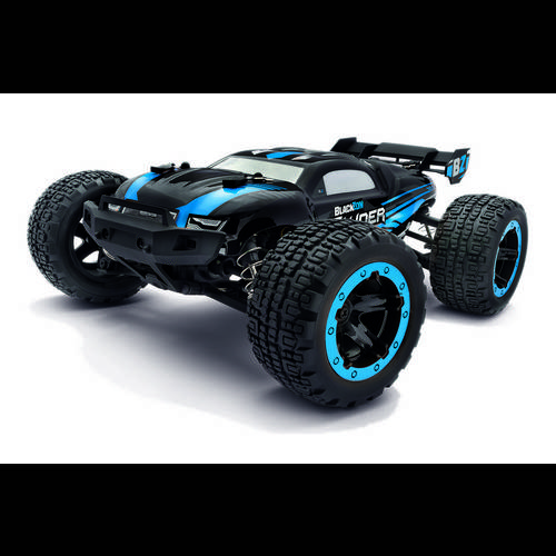 Blackzon Grün Brushless 1:16 RC Modellauto Elektro Monstertruck Allradantrieb (4WD) 2,4 GHz Inkl. Akku und Ladegerät, mi...