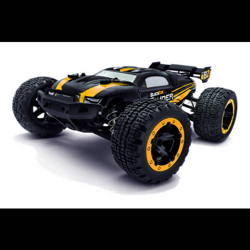 Blackzon Grün Brushless 1:16 RC Modellauto Elektro Monstertruck Allradantrieb (4WD) 2,4 GHz Inkl. Akku und Ladegerät, mi...
