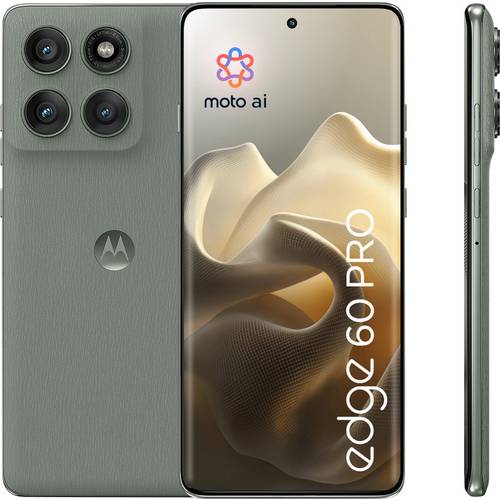 Motorola Edge 60 Pro 256 GB Grau EEK A (A - G) 16.9 cm (6.67 Zoll) Smartphone