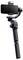 Ein tragbarer Gimbal-Stabilisator mit einem montierten Smartphone, ausgestattet mit Steuerungstasten und einem kompakten, faltbaren Design für reibungslose Videoaufnahmen.