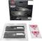Viper Gaming DDR4 Steel Memory-Paket mit zwei RAM-Sticks in elegantem Grau und Viper-Logo, inklusive Aufklebern.