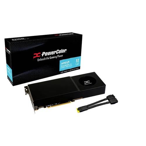 Powercolor Grafikkarte AMD Radeon AI Pro R9700 AMD Radeon™ AI PRO R9700 PowerColor 32 GB GDDR6-VRAM PCIe x16 DisplayPort