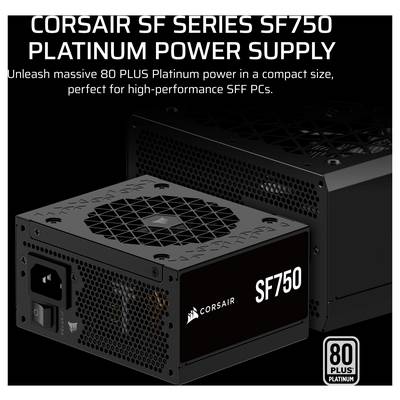 Corsair SF Series SF750 PC Netzteil 750 W SFX 80PLUS® Platinum-10
