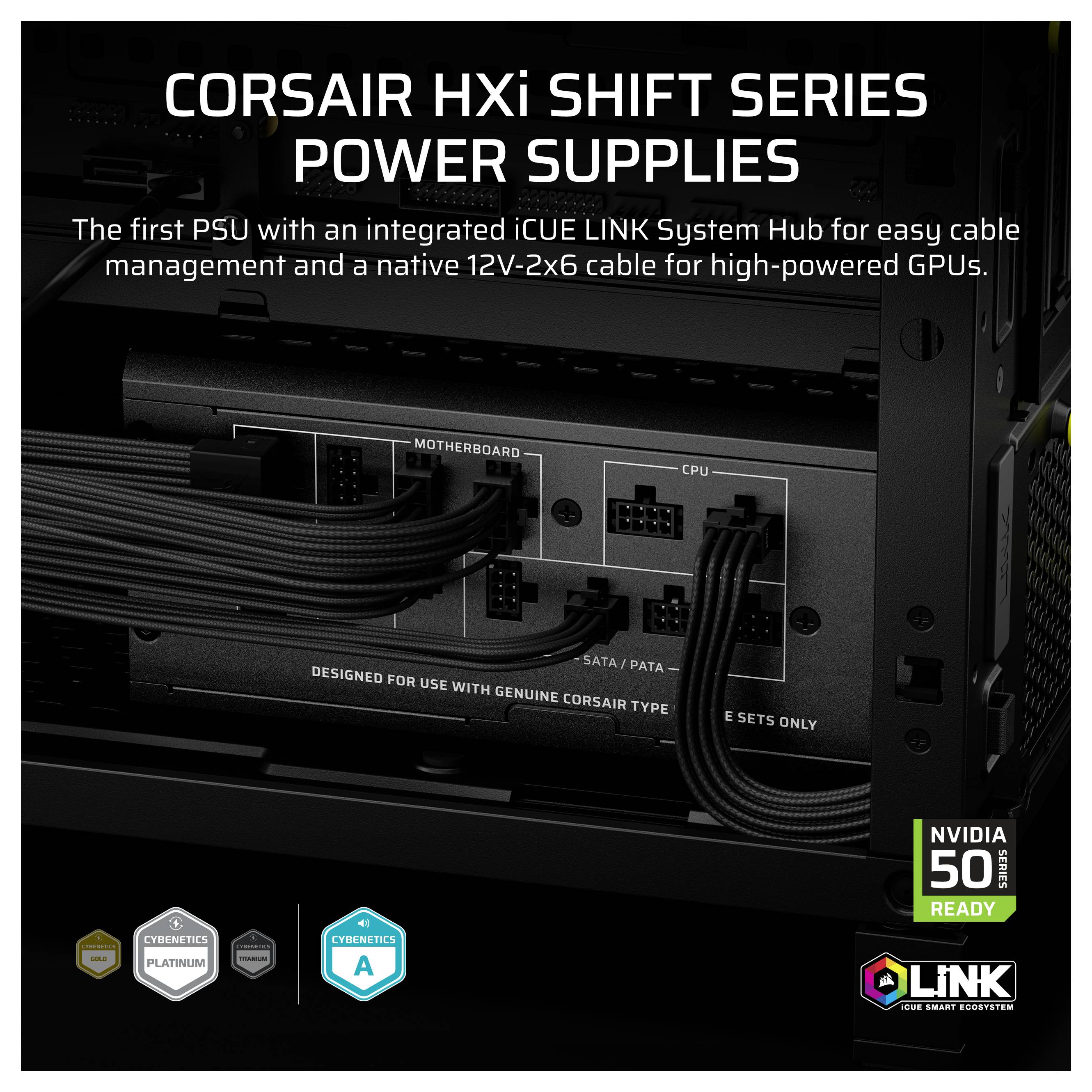 Corsair HX1500i SHIFT PC Netzteil 1500 W ATX 80PLUS® Platinum-32
