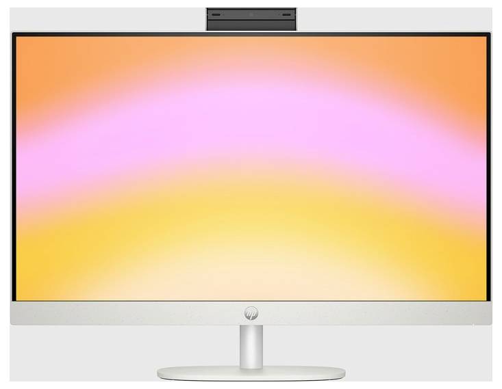 Ein Computerbildschirm, der einen Farbverlaufshintergrund zeigt, der von Rosa oben zu Orange unten übergeht.
