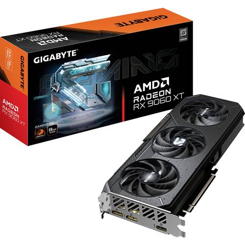 Thumbnail - Gigabyte Grafikkarte RX 9060 XT Radeon RX 9060 XT 8 GB GDDR6-RAM HDMI®, DisplayPort