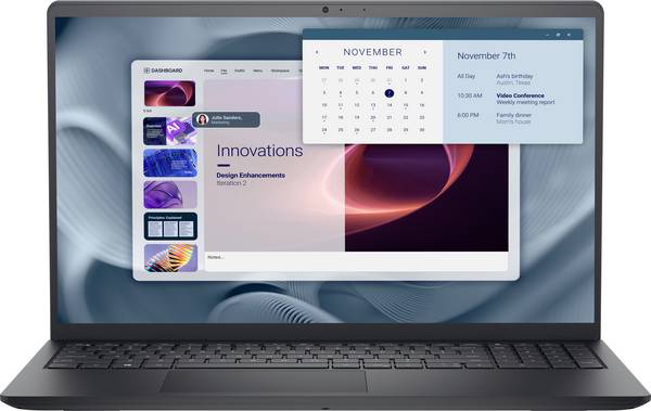 Dell 2-in-1 Notebook / Tablet "Pro 15 Essential PV15250"  39.6 cm (15.6 Zoll) Full HD Intel® Core™ i3 i3-1305U 8 GB RAM  512 GB SSD Deutsch, QWERTZ Intel UHD Graphics     Schwarz  5007H