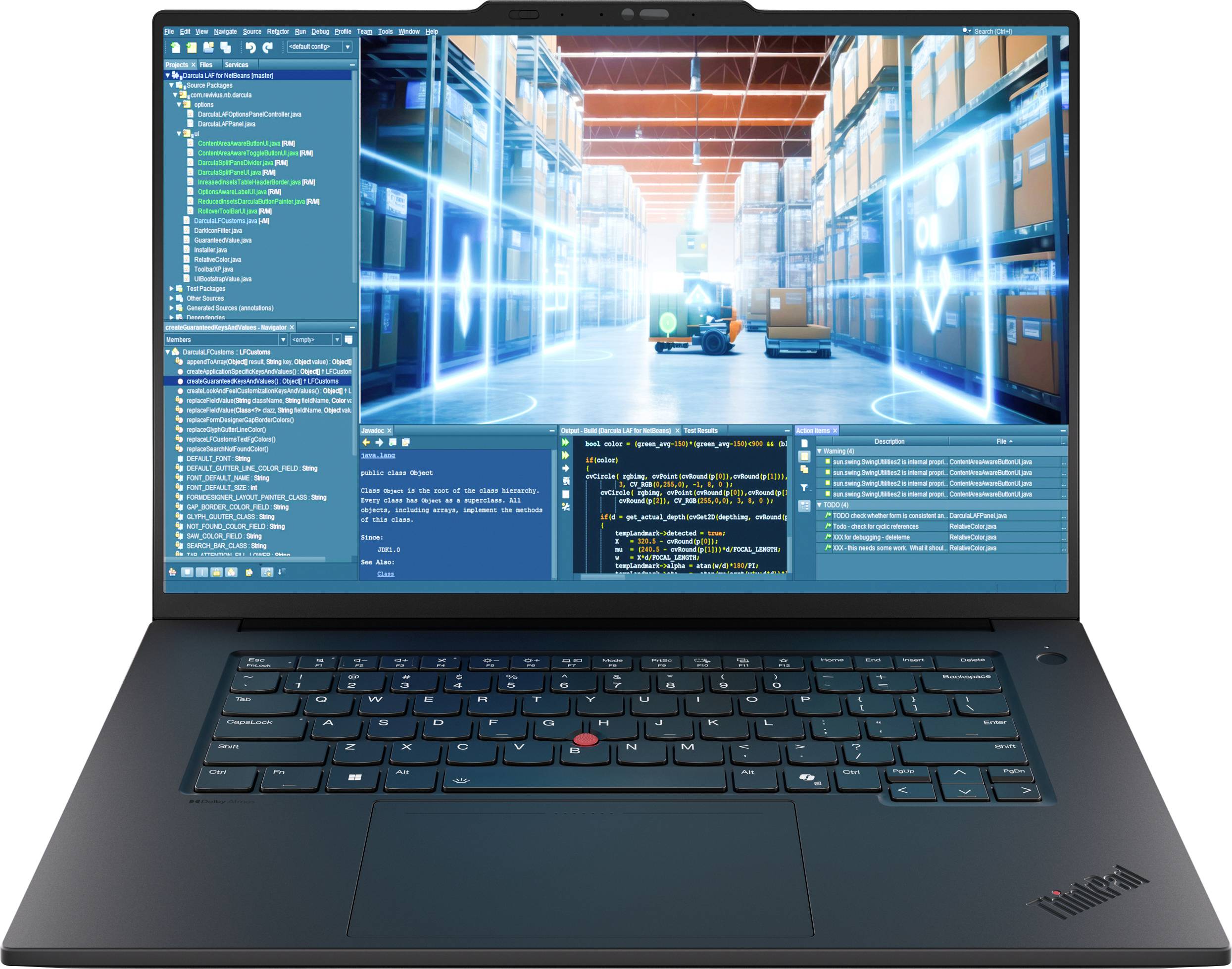 Lenovo Notebook ThinkPad T1g G8 40.6 cm (16 Zoll) WUXGA Intel® Core™ Ultra 9 285H 64 GB RAM 1 TB SSD Deutsch, QWERTZ Int...