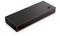 ThinkPad USB 3.0 Dock mit roten Akzenten, mehreren USB-Ports und Logo, entwickelt zum Anschluss von Geräten an einen Computer.