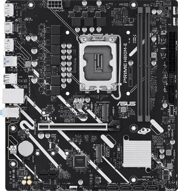 Asus PRIME H810M-E-CSM Mainboard Sockel (PC) Intel® LGA 1851 Formfaktor (Details) Micro-ATX Mainboard-Chipsatz Intel® H810
