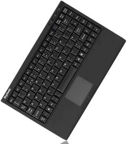 Keysonic ACK-540U+ (US) Toetsenbord Kabelgebonden QWERTY, US-Engels Zwart