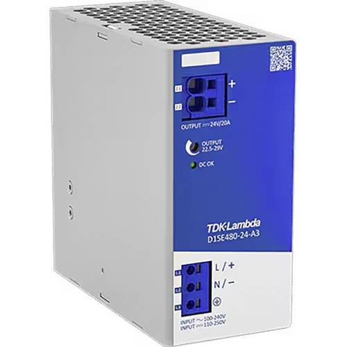 TDK-Lambda D1SE480-24-A3 Hutschienen-Netzteil (DIN-Rail) 480 W Inhalt 1 St.