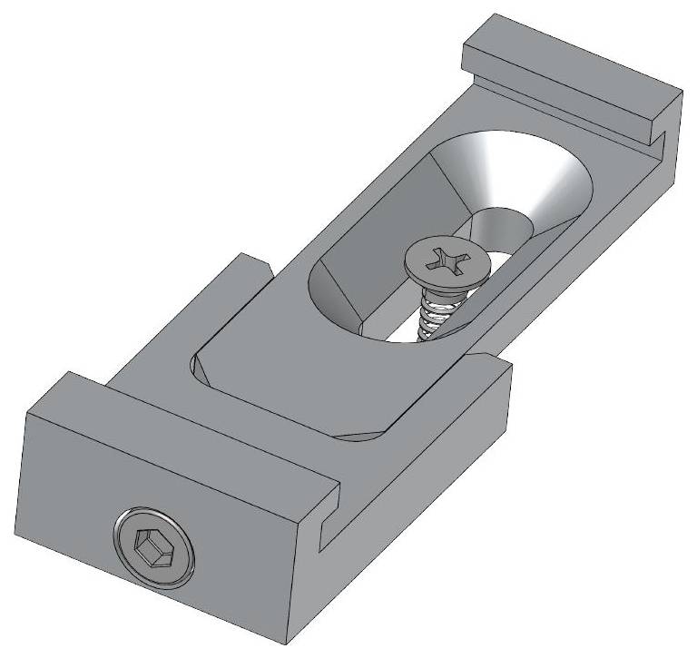 Barthelme 40500129 Befestigungsklammer 40500129 1 St.