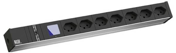 Bachmann 8002063 Steckdosenleiste 19 Zoll Schwarz 1 St.