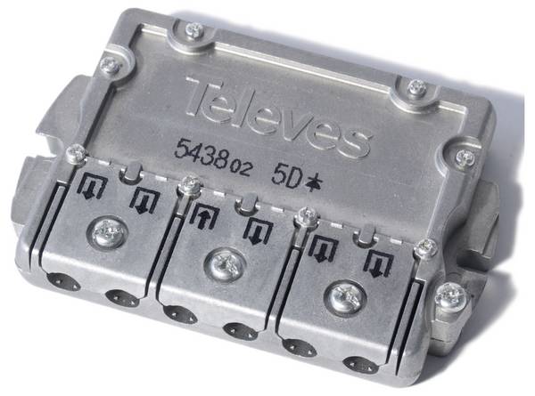 Televes EFV 5 SAT-Verteiler 5-fach 5 - 2400 MHz