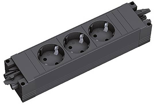 Bachmann 906.18818 Steckdosenleiste Schwarz