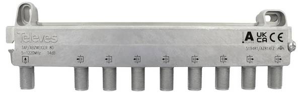 Televes AZ814FZ Kabel-TV Abzweiger  5 - 1218 MHz