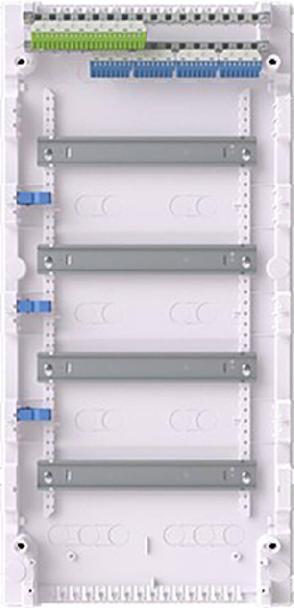 Striebel & John 2CPX032566R9999 AK648N4 Verteilerschrank Aufputz Anzahl Teilungen = 12 Anzahl Reihen = 4 Inhalt 1 St.