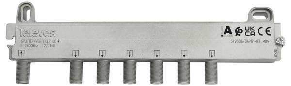 Televes SAV 614 FZ SAT-Verteiler 6-fach 5 - 2400 MHz
