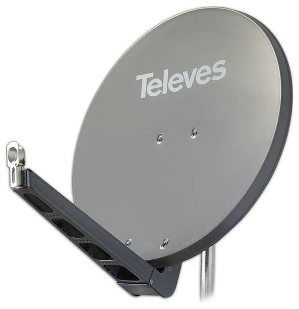 Televes S85QSD-G SAT Antenne 85 cm Reflektormaterial: Aluminium