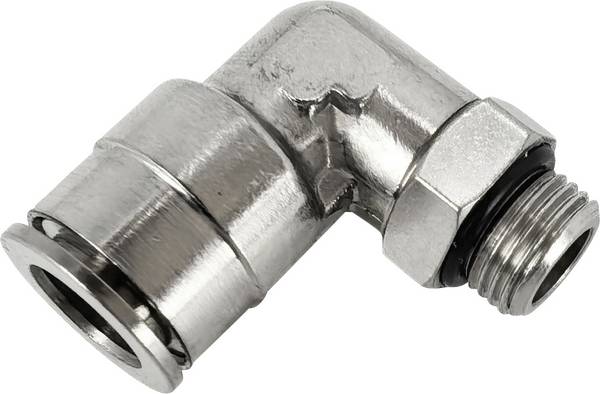 TRU COMPONENTS Winkelverbinder TC-14205540 MPL-G 6-01 Rohr-Ø: 6 mm Gewinde-Maß: G1/8" 1 St.