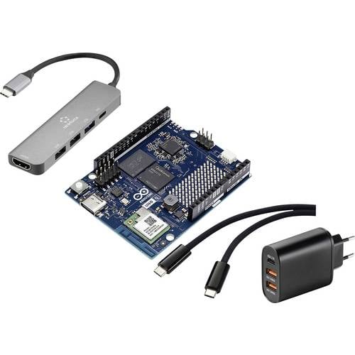 TRU COMPONENTS Fiore Arduino UNO Q Set (2 GB / 16 GB eMMC) 4 x 2.0 GHz inkl. Netzteil