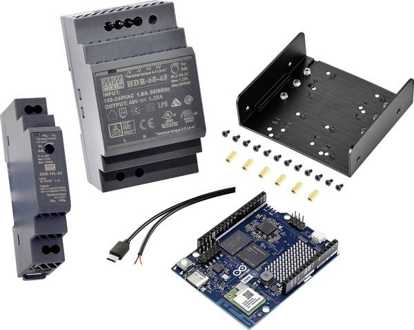 TRU COMPONENTS Volta Arduino UNO Q Set (2 GB / 16 GB eMMC) 4 x 2.0 GHz inkl. Hutschienennetzteil