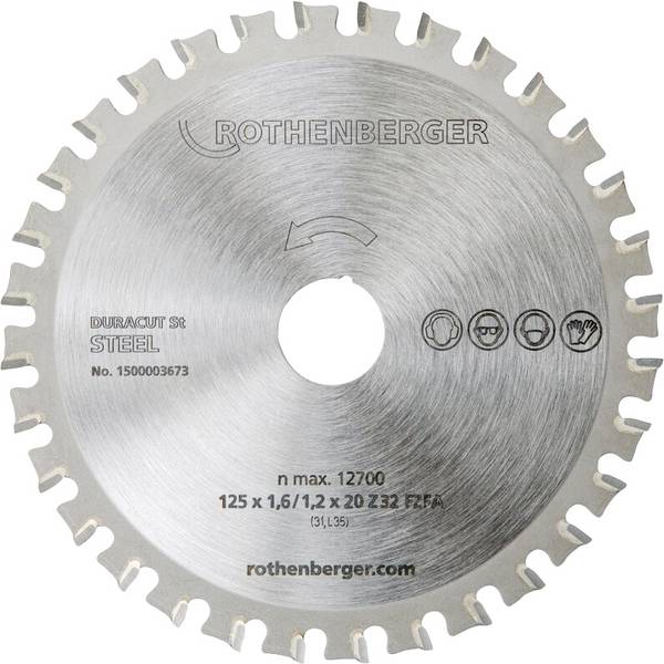 Rothenberger 1500003673 Stahl-Sägeblatt
