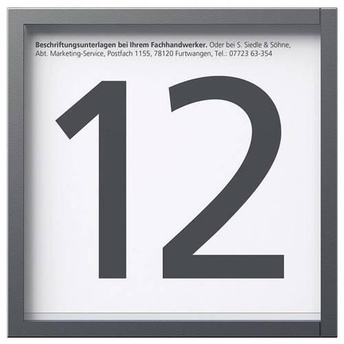 Siedle 210012697-00 Infoschild