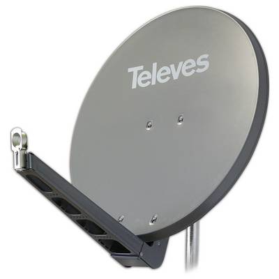 Televes S75QSD-G SAT Antenne 75 cm Reflektormaterial: Aluminium-0
