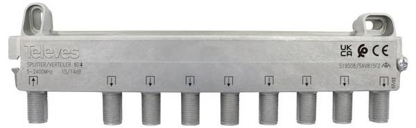 Televes SAV815FZ SAT-Verteiler 8-fach 5 - 2400 MHz