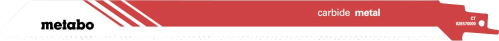 Metabo 626570000 Säbelsägeblatt carbide metal 300 x 1,25 mm Sägeblatt-Länge 300 mm 1 St.