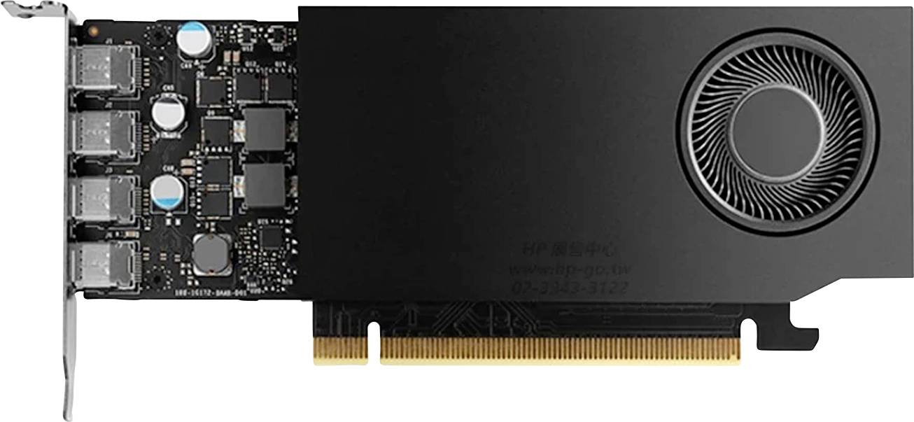 HP Grafikkarte Nvidia RTX A400 4 GB GDDR6-RAM PCIe x8 Mini DisplayPort