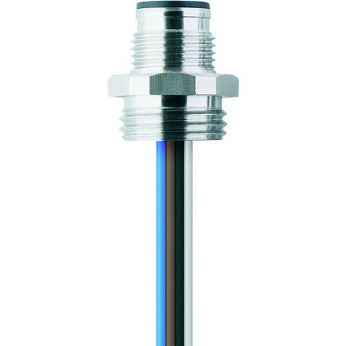 Escha 8027383 Flanschstecker 0.5 m Polzahl Sensoren: 4 1 St.
