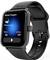Eine Smartwatch mit einem Bildschirm zur ‚Sauerstoffmessung' mit einem Mindestwert von 96 und einem Höchstwert von 99. Die Uhr ist schwarz.
