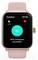 Eine Smartwatch-Anzeige mit 'Outdoor', Zeit 09:30, Herzensymbol, GPS-Signal und einem großen 'GO'-Knopf. Text lautet 'GPS-Verbindung erfolgreich.'