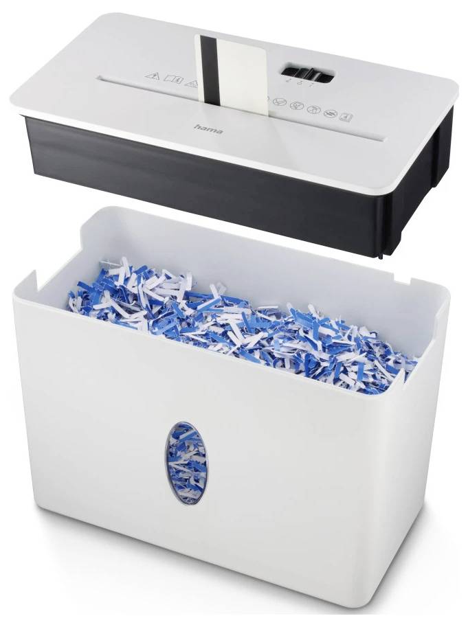 Eine weiße rechteckige Schachtel mit einer ovalen Aussparung in der Mitte, höchstwahrscheinlich ein Kosmetiktüchersspender.